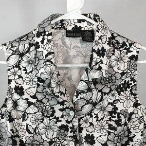 George Crisp Sleeveless Blouse